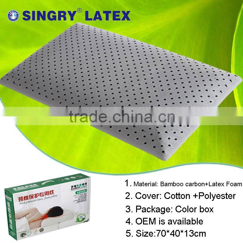 Healthy natural latex bamboo pillow