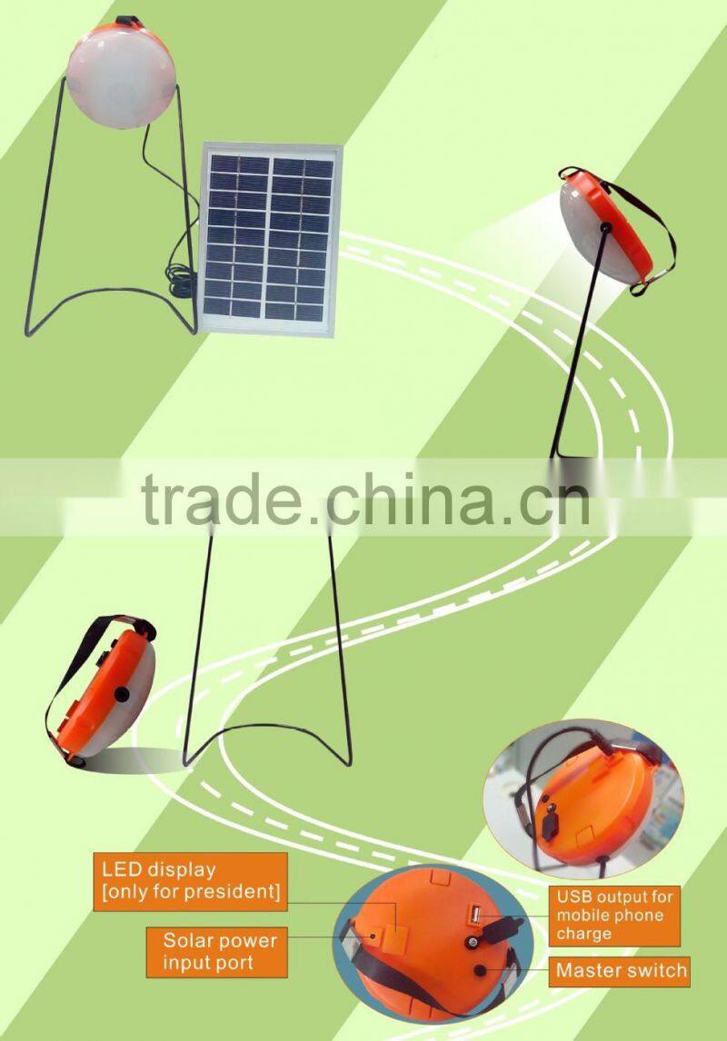 Solar Power Portable Emergency Camping Lantern Hanging Colorful Disposal Solar Lantern