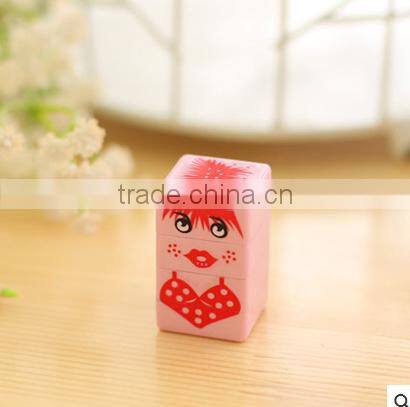 color printed kids plastic stamps