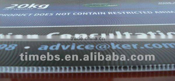 Printed polypropylene pp corrugated plastic poster board