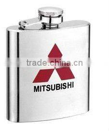 high quality stainless steel hip flask with laser logo