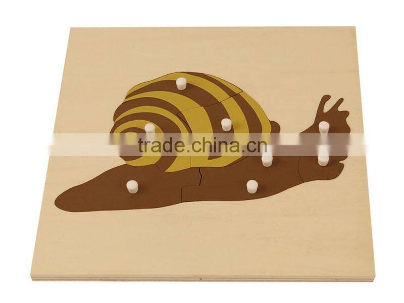 montessori toys Snail Puzzle