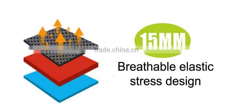 BUBM New arrived black custom nylon removable backpack laptop bags for 15inch