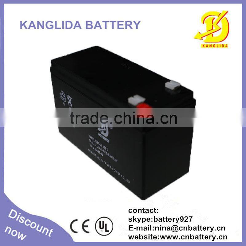 high power 6v7ah deep cycle lead acid battery for lighting system