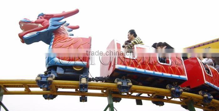 Lonton rides delivery 10% faster than competitor mini roller coaster for sale