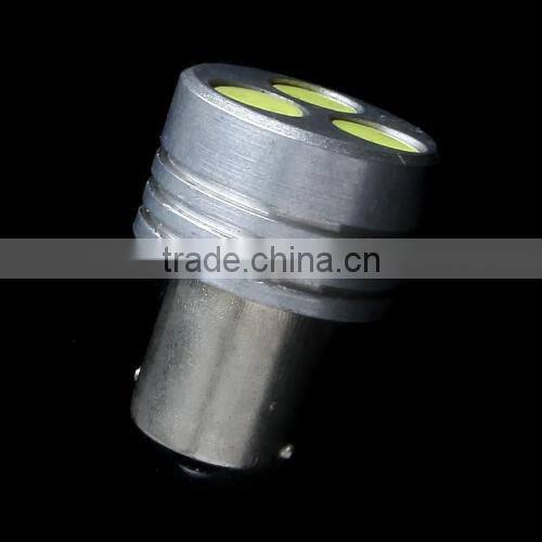 1156 BA15S 3 SMD LED White Turn Tail Brake Stop Light Bulb Lamp
