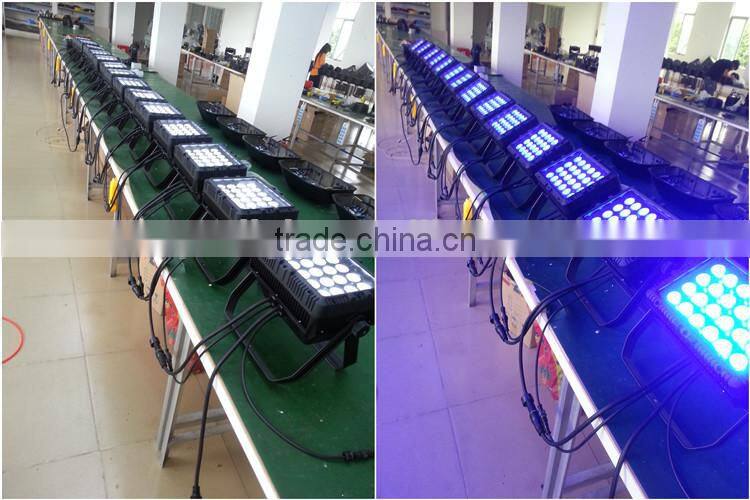 led stage light 24*10W RGBW 4in1 6000k led city color wash light