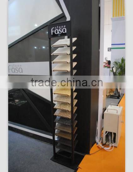 SR004 Customized Quartz Stone Display Tower for Promotion