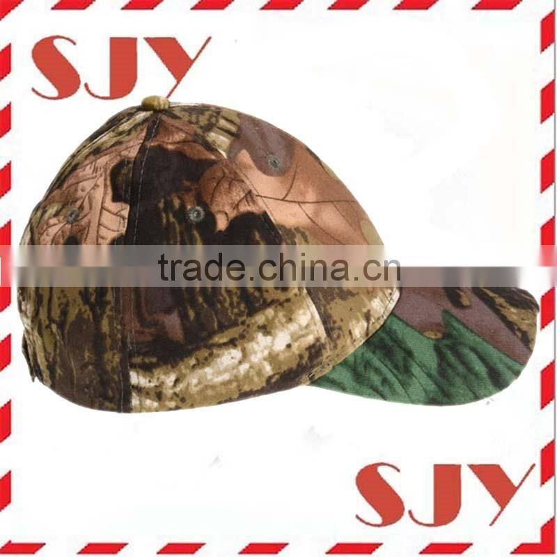 5 Lights Camo Camouflage Fishing LED Hat Caps