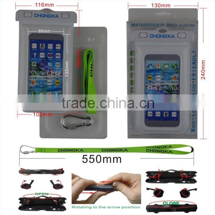 High Quality Mobile Phone Waterproof Bag for All Mobile Model