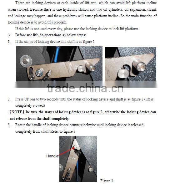 WL-D series hydraulic Wheelchair Lift with CE Certificate for Vehicles like bus and van
