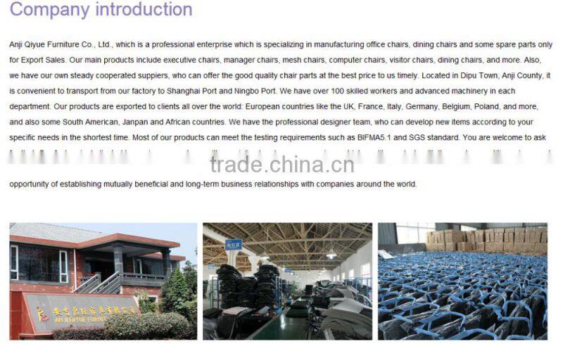 fixed leather Manager Chair for office