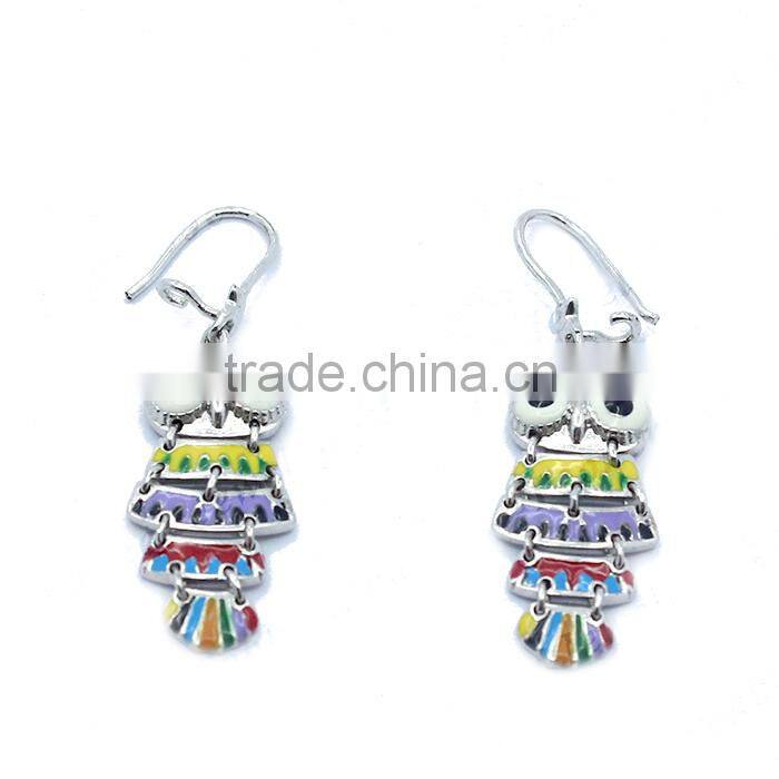 Wholesale girls jewelry set in 925 sterling silver enamel OEM welcome