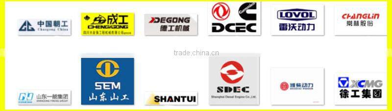 construction machines parts DISC brake pads for LW300K