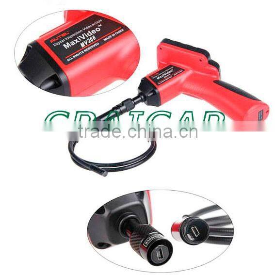 Autel Maxivideo MV208 5.5&8.5 Digital Inspection Videoscope Diagnostic Boroscope Endoscope Camera 8.5mm Imager Head 2.4" Screen