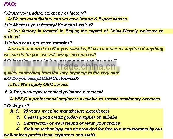 2014 good quality Metal nameplate Coating Coloring machine