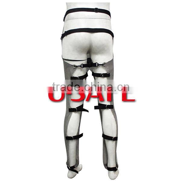 2015 anti cut fastener metal working pants of butchers