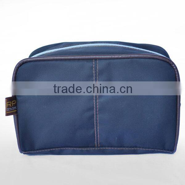Hot Sale for Gift Zipper Nylon Beach Cosmetic Bag with Mirror