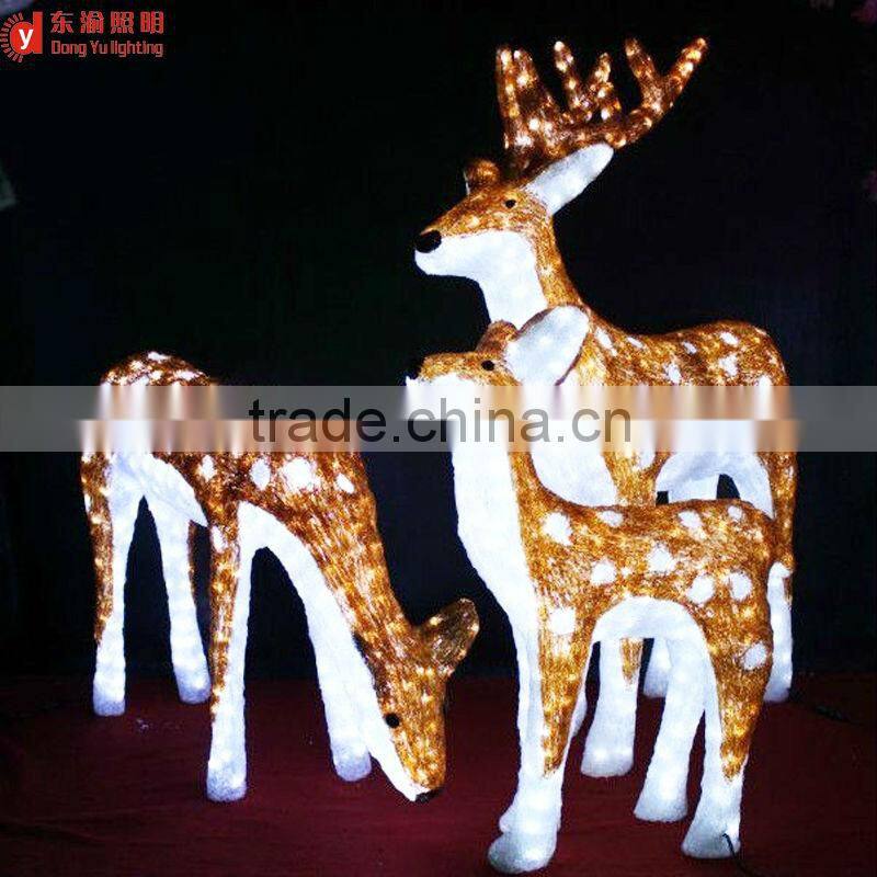 LED 3D deer motif light/animal motifs