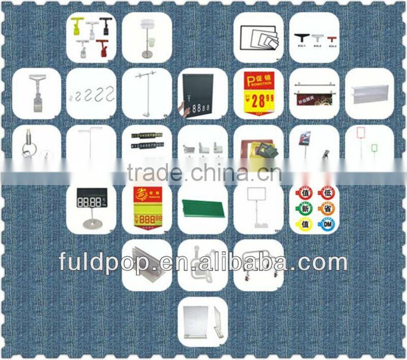 Supermarket Plastic POP/POS Ticket Clips