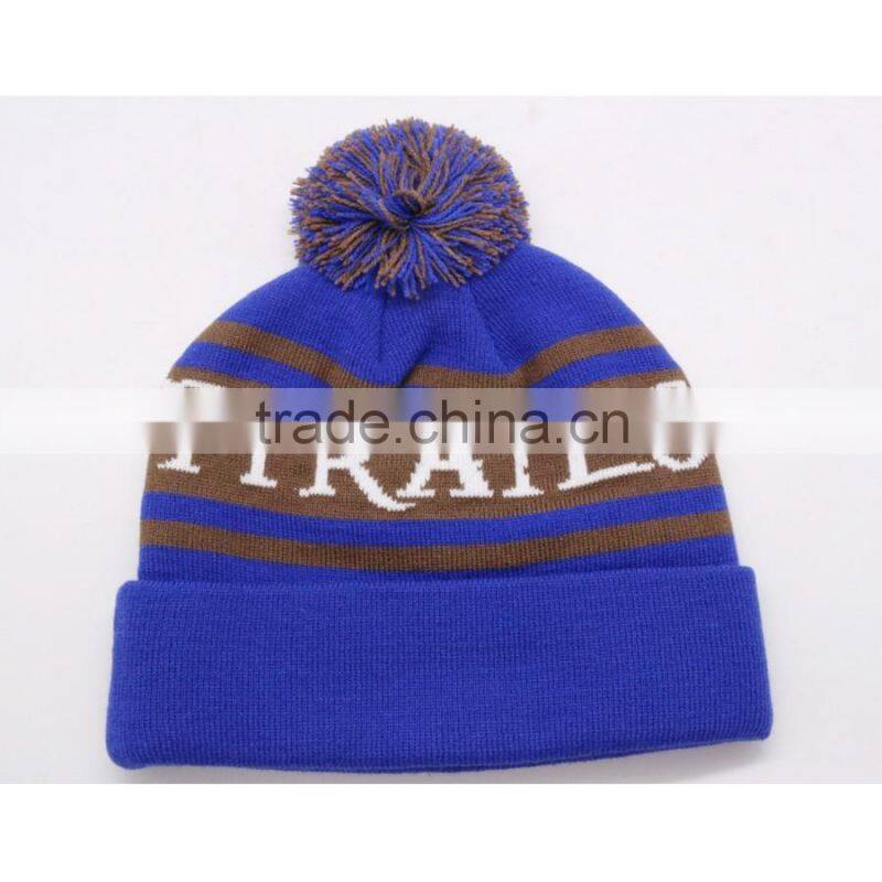 2016 Custom knit lady beanie hat manufacture