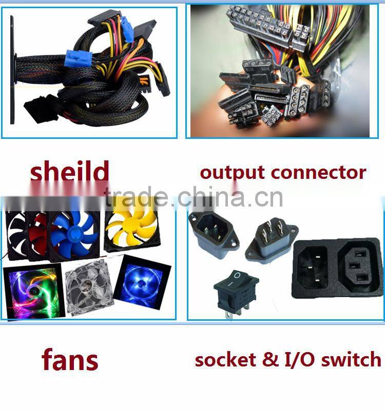 450W 20+4 pin big fan silent Intel ATX 12V 2.31 PC power supply