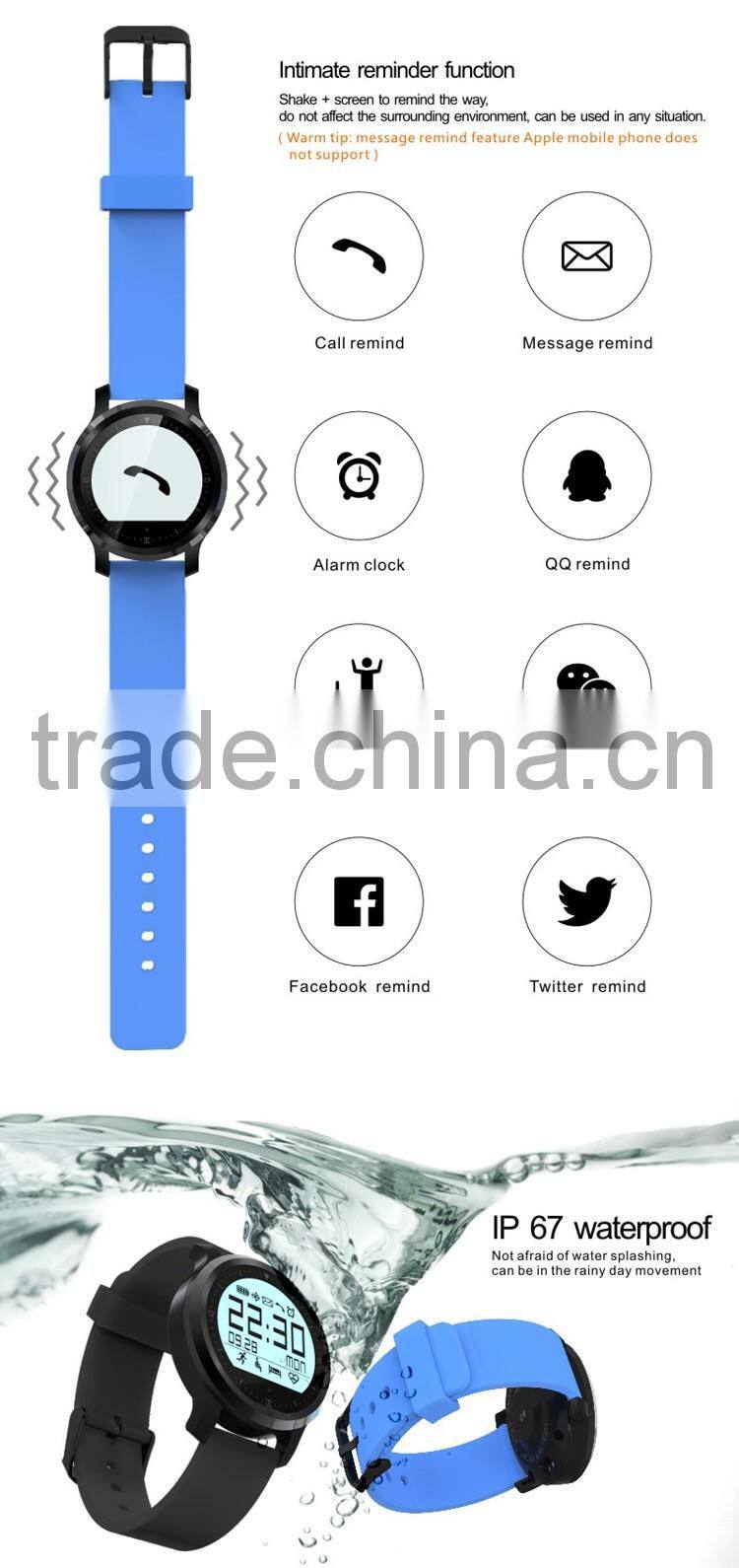 High quality bluetooth cheap smart watch with android