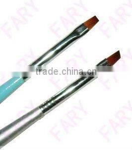 Nylon hair nail art cosmetic brush,fashion wooden handle makeup brush