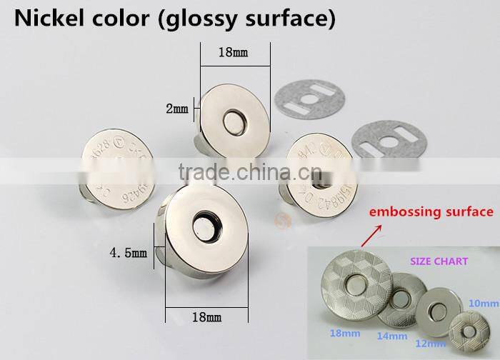 Elegant Simple Luxury High Quality clothes magnetic button