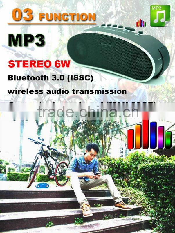 2016 hot selling ipx4 waterproof bicycle bluetooth speaker