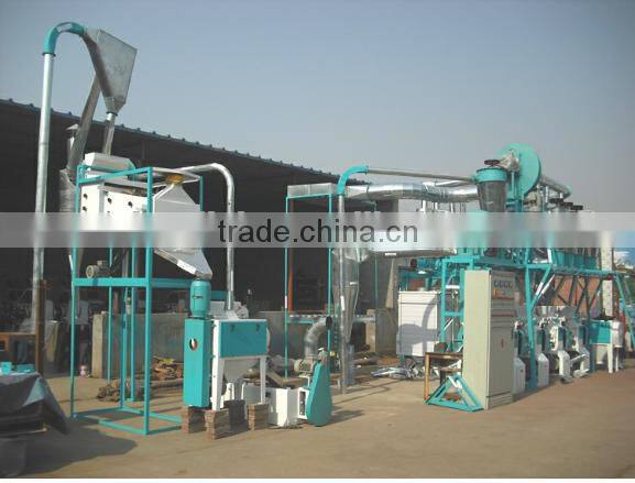 20ton per day low price small scale garin /corn /wheat flour processing