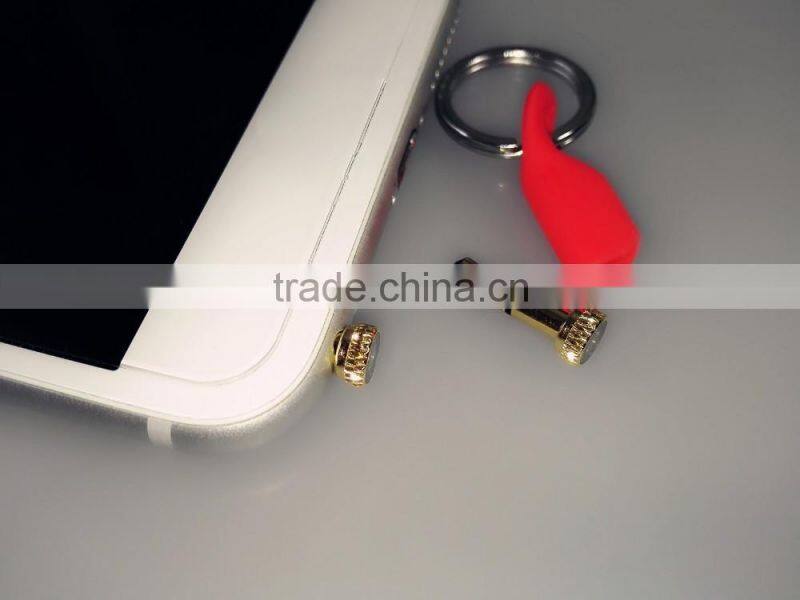 Micro universal intelligent touch household appliances remote control installed on mobile phones