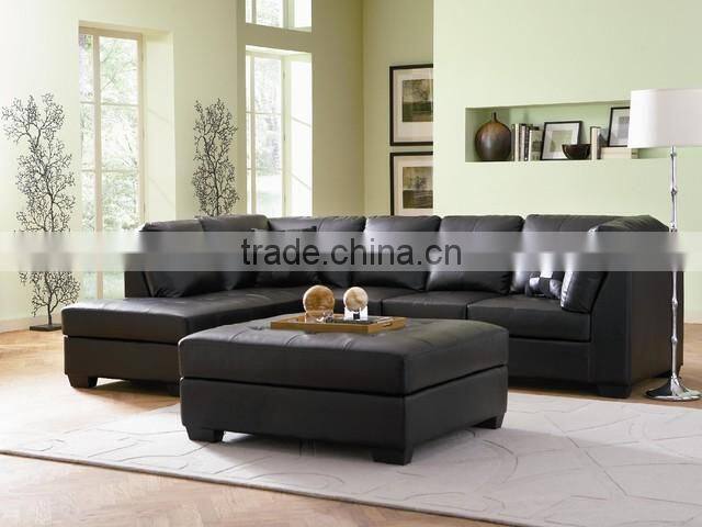 modern living room furniture italian style leather sofa set model