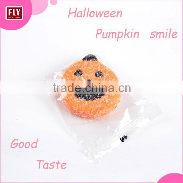 Halal Wholesale Individual Packed Candy Colorful Halloween Marshmallow