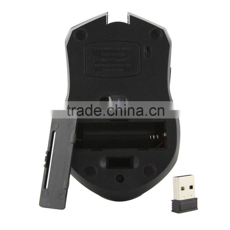 Optical 2.4G Wireless Mouse, Fashion Ultra-thin Computer Mouse