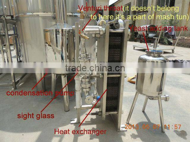 500l excellent qality food grade homebrewing beer equipment/homebrew beer kits OEM factory