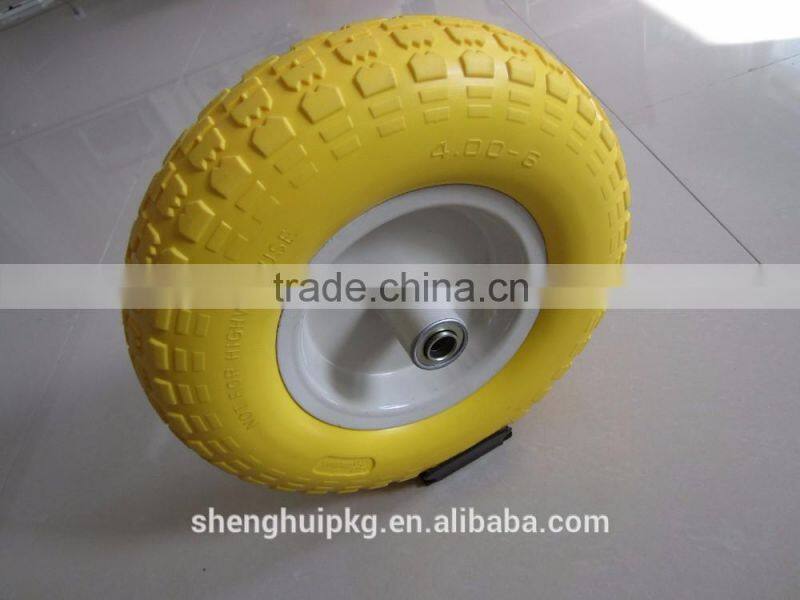 Customized PU foam tire