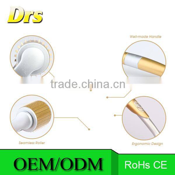 0.2-3.0mm titanium microneedle roller zgts derma roller for skin care