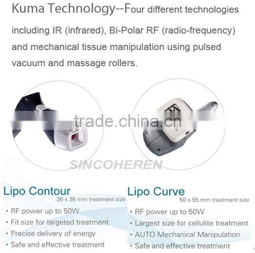 The advanced vacuum shape for body slimming/vela shape massage