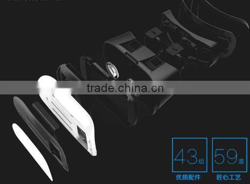 2016 newest Virtual Reality 3D Glasses VR Goggle for 4~6.5 inch Mobile