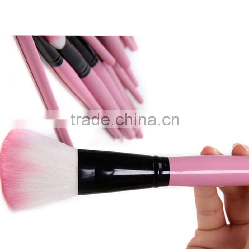 Hot sell pink makeup brush set 32 piece professional makeup brush set