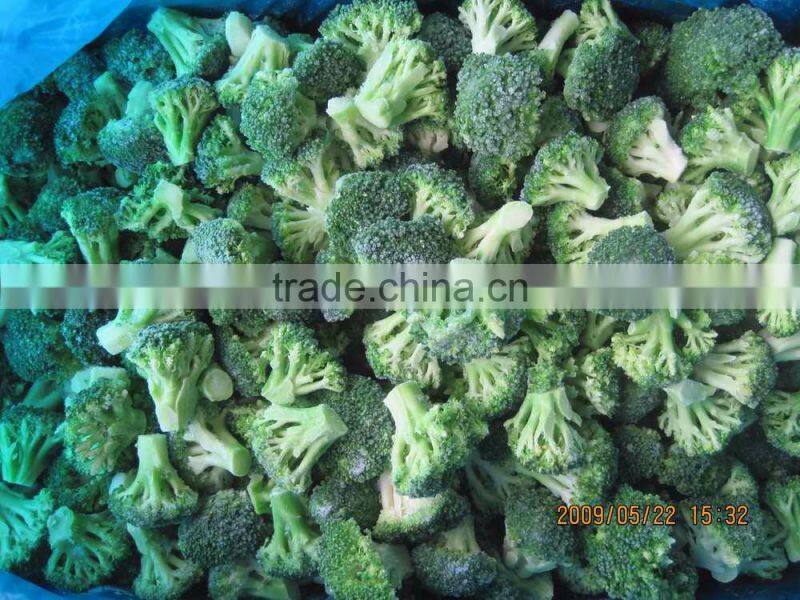 New crop frozen broccoli