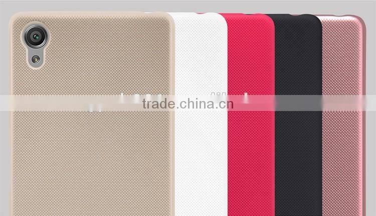 2016 ORIGINAL Nillkin Super Frosted Shield Case Back Cover For Sony Xperia X High Quality BACK COVER FREE LCD PROTECTOR INSIDE