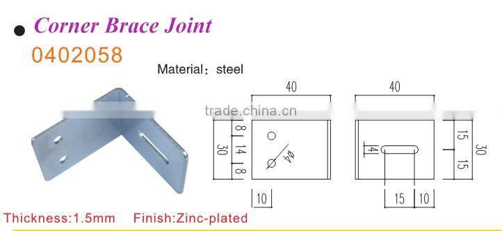 90 degree furniture cabinet steel angle code corner connector or corner braces angle brakets