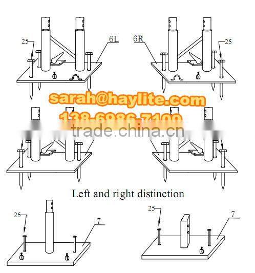 Construction steel structure warehouse Tent 40FT x60FT
