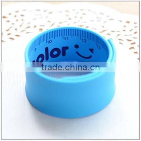 wholesale silicone slap bracelet /reflective slap bracelet/ metal slap bracelets
