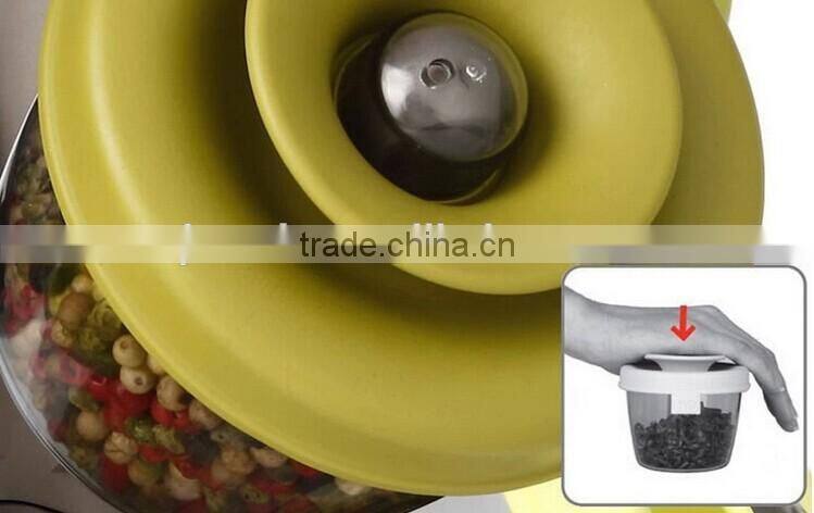 2014 hot selling ABS tree cruet for kitchen using creative caster 6pcs per set seal pot