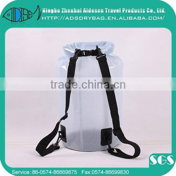 Stock wholesale gift plastic transparent cheap durable sport backpack