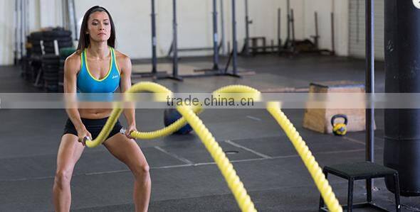 XINSAILFISH Golds 50' battle rope 2.5" customized color