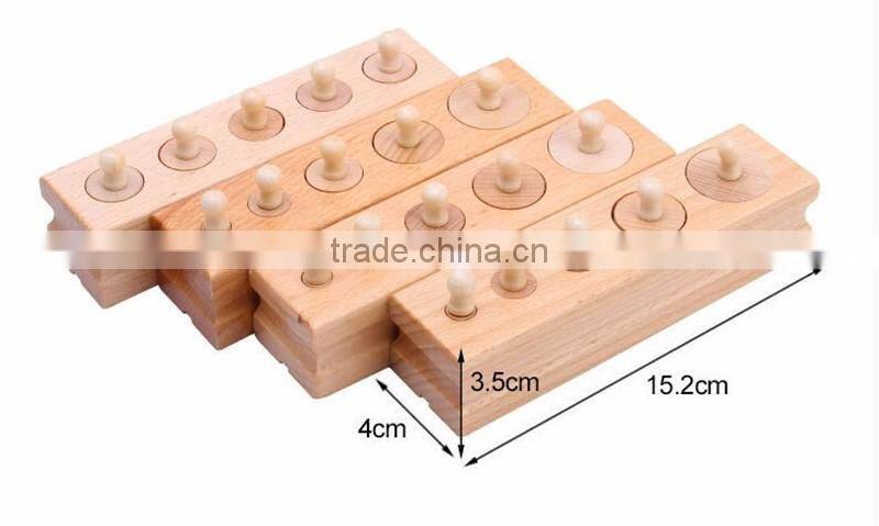 Children's educational toys home edition sensorial material montessori